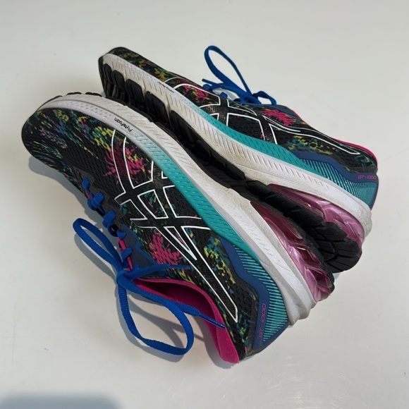 Asics GT-1000 11 | Women | Black/Pink Glow Size US 10 - Picture 5 of 8
